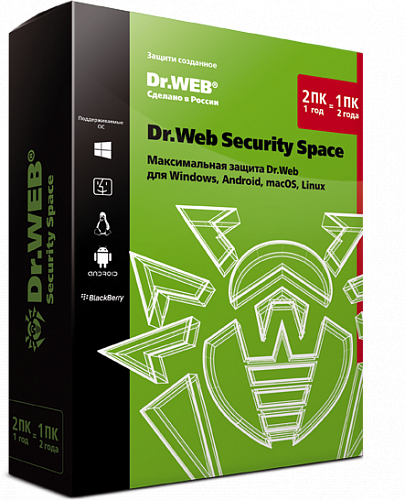 Dr.Web Security Space + Криптограф