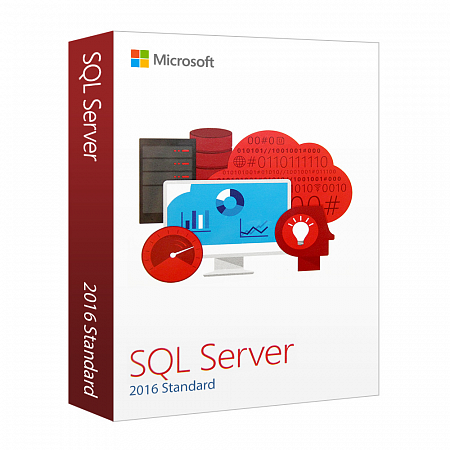 Сервер MS SQL Server Standard 2016 Runtime для пользователей 1С:Предприятие 8. Электронная поставка